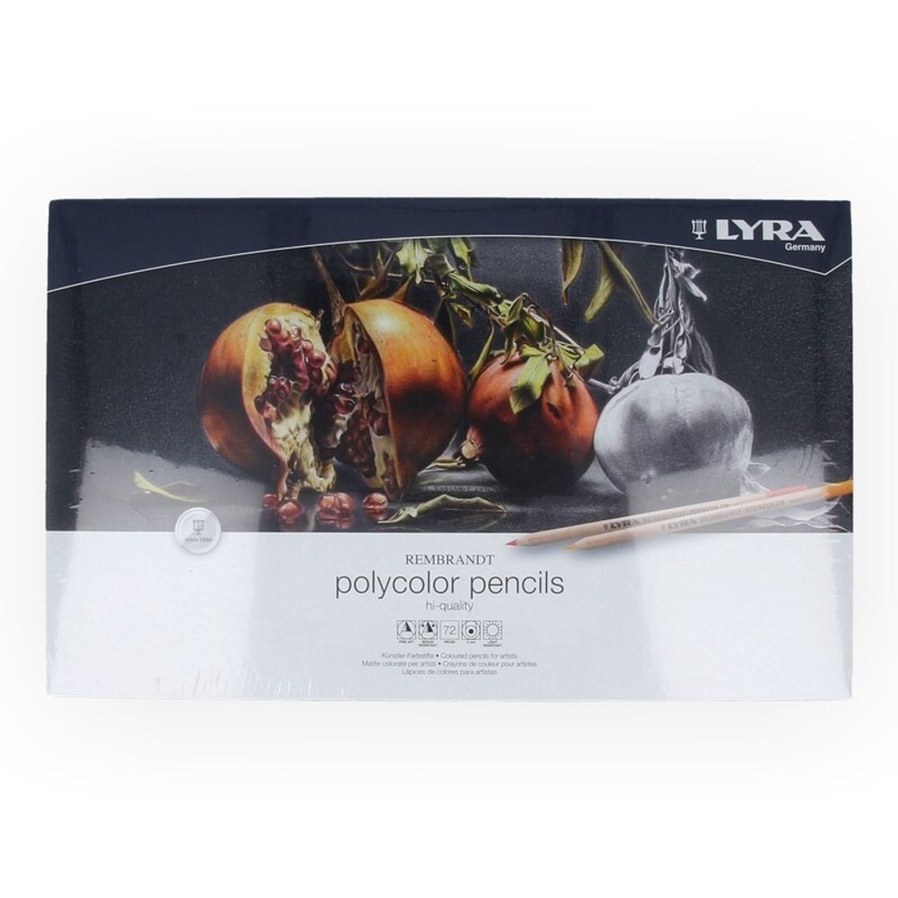 Набор цветных карандашей Rembrandt Polycolor заточенные 72 цв, Lyra L2001720