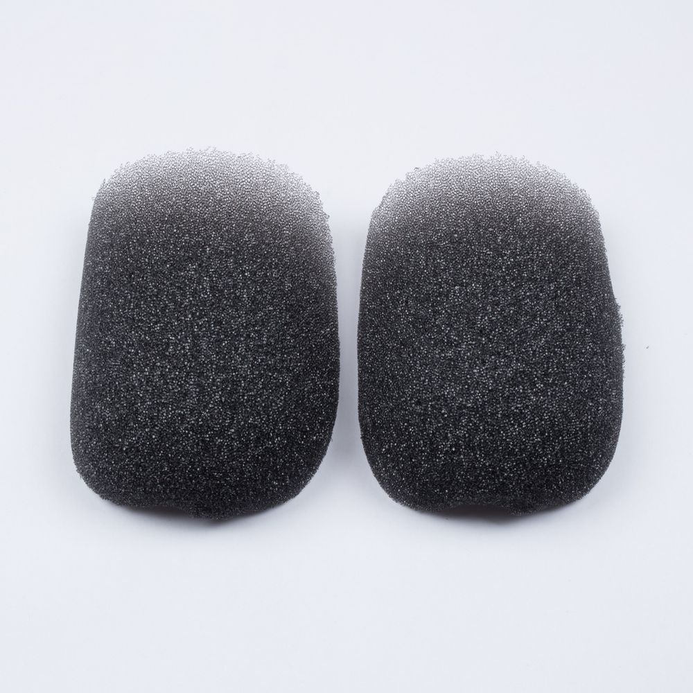 Плечевые накладки (подплечники) втачные необтянутые 185х185х15 мм, 10 пар, черный, РН-15