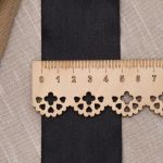 Лента атласная 1-сторонняя 50.0 мм / 22.86±1 метров, аналог 7730446, 39 черный, DDZ2401, Globus