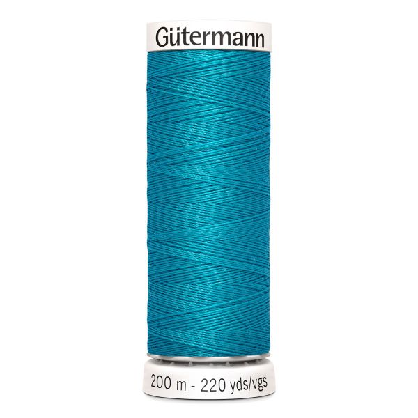 Нитки универсальные Gutermann Sew-all, 200м, 946 т.бирюзово-голубой, 5 катушек