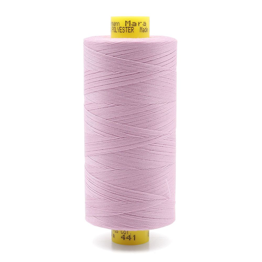 Нитка универсальная Gutermann Mara 120/2, 1000 м, 700207, 441 розовая лаванда, 1 шт