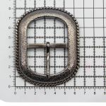 Пряжка 40 мм мет. чер.никель, 2 шт