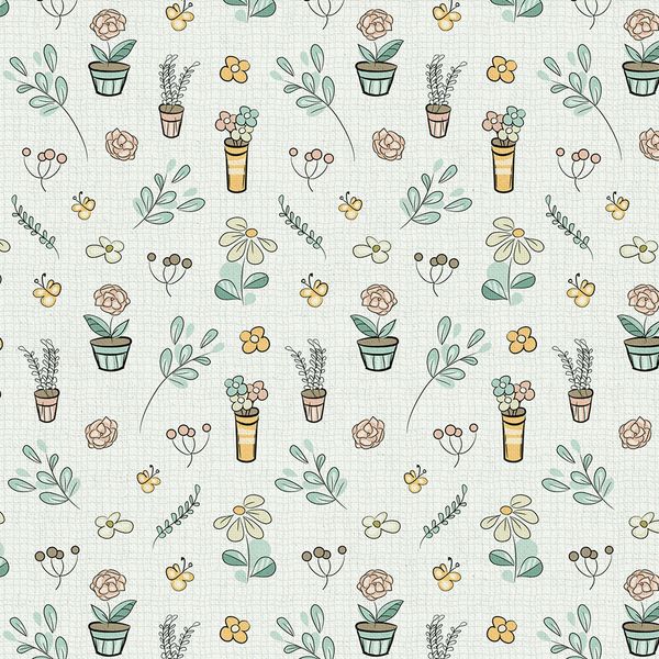 Ткань для пэчворка Peppy Мартовская песня, отрез 50х55 см, 146 г/м², МП-03 серый, Peppy