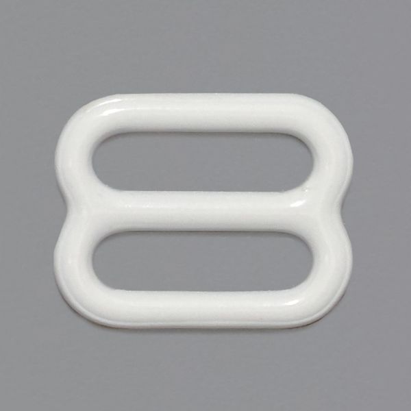 Рамки-регуляторы для бюстгальтера металл 14.0 мм, белый, 100 шт