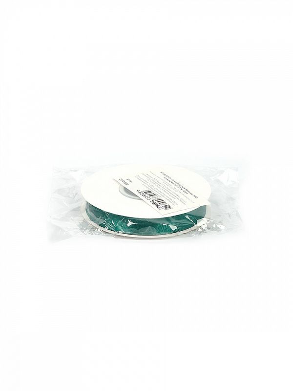 Лента атласная 1-сторонняя 12.0 мм / 22.5±1 метра, 3045 изумрудный, Magic4Hobby