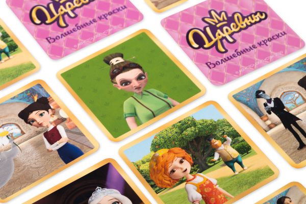 Игра настольная. Волшебные краски, Эврикус BG-11105