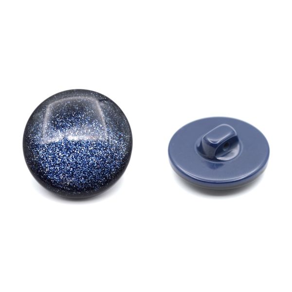 Пуговицы на ножке 32L (20мм), пластик (col.03 т.синий), 72 шт, CR P-45
