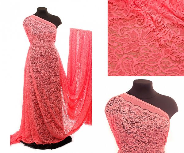 Кружево бельевое эластичное 180 мм / 3 метра, TBY.L1672, цв.061 т.синий уп.25м, Kruzhevo