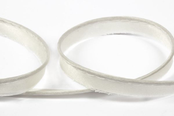 Кант атласный 10 мм / 65±2.5 метров, 082 грязно-белый, Gamma GA-10P