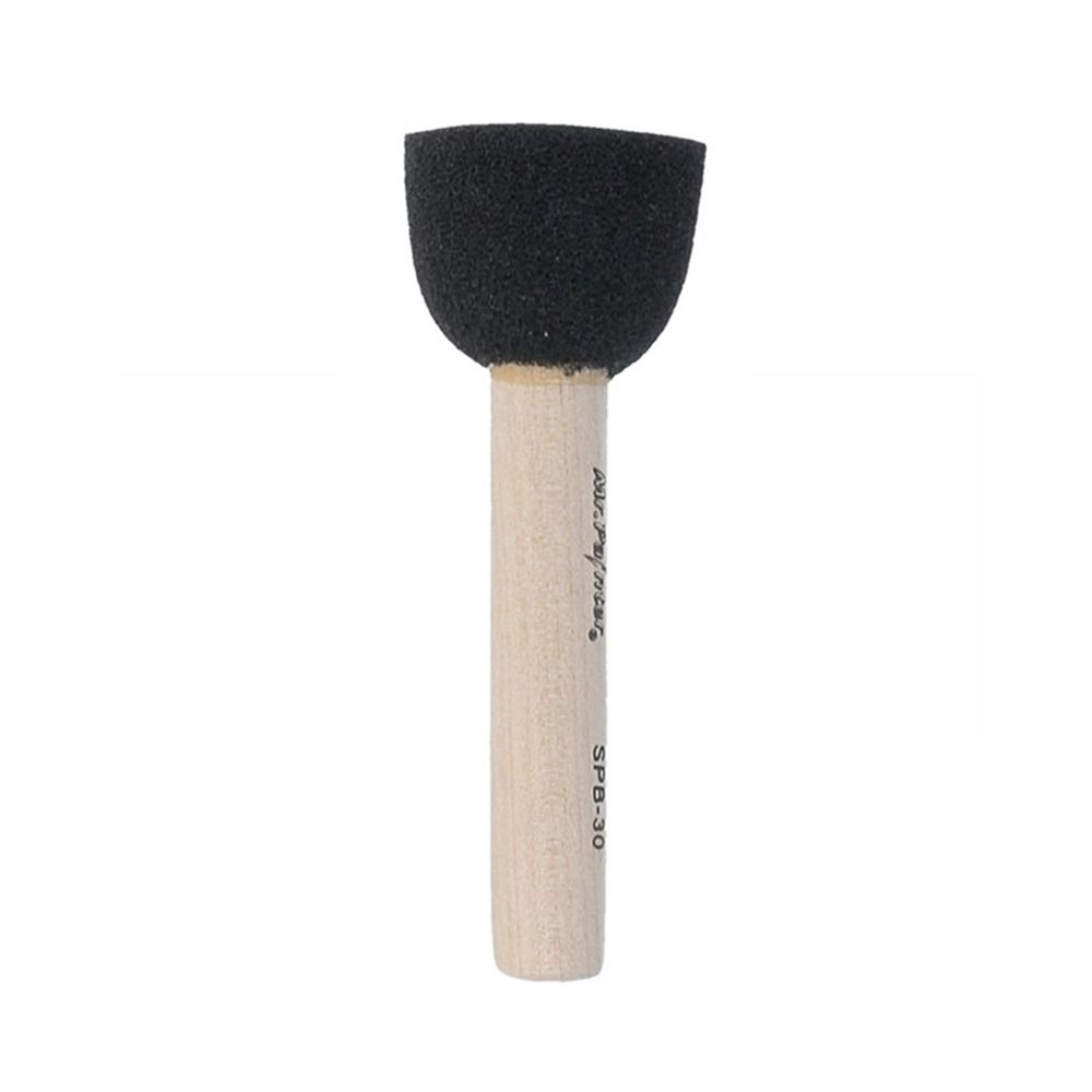 Кисть поролоновая подушечка круглая, 20 шт, 30, Mr.Painter SPB-30