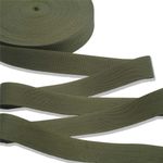 Стропа (ременная лента) 40 мм / 50 метров, толщ. 1.0 мм, [26.3 г/пог.м], 100% п/э, 016 хаки