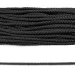 Шнур полипропилен круглый вязаный ⌀6.0 мм / 100 метров, 6-14 т.серый