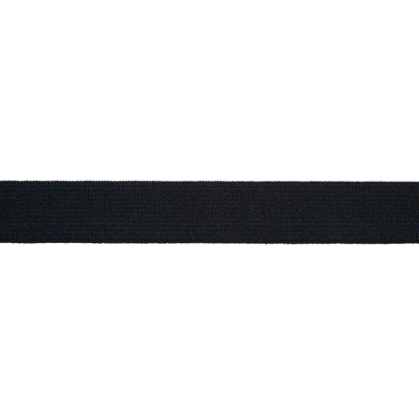 Резинка вязаная 20.0 мм / 20 метров, черный, Gamma 8с677 Ч (1с130)