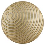 Подхваты шторные магнитные Спираль ⌀45 мм, 1 шт, 06 золото матовый, Gamma