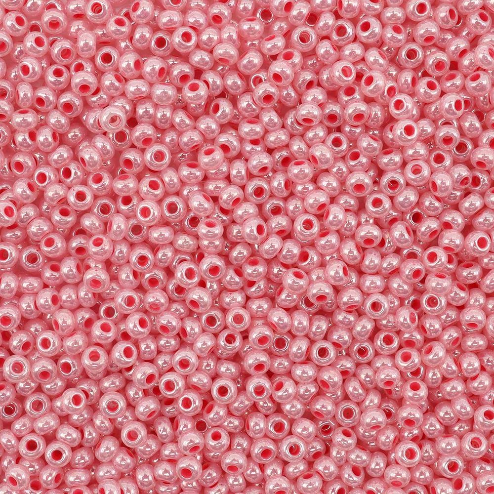 Бисер Preciosa 10/0 (2.3 мм), 50 г, жемчужный, цв. 37398