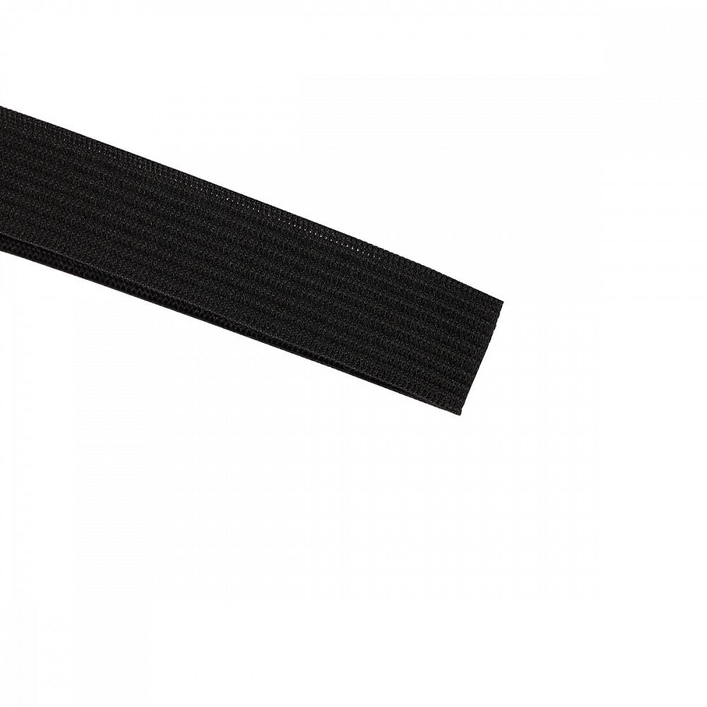 Резинка вязаная 15.0 мм / 40 метров, стандартная 3.9 г/п.м., черный