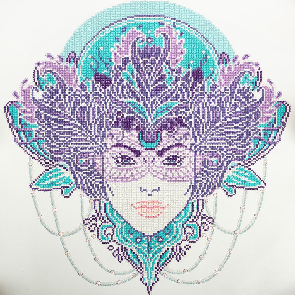 Алмазная (кристальная) мозаика Фрея, Богемный стиль, 50х50 см