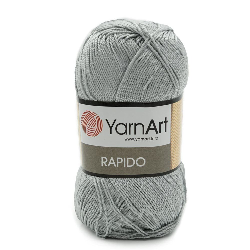 Пряжа YarnArt (ЯрнАрт) Rapido / уп.5 мот. по 100 г, 350м, 679 серый