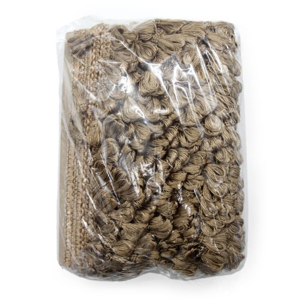 Бахрома отделочная 50.0 мм / 10 метров, с кистями 107 т.бежевый