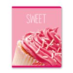 Тетрадь ученическая общая, A5+ 48 л. на скобе 65 г/м², белизна 100%, 10 шт, линия в термоусадочной пленке, 000309 Сластёна, Светоч 48ТСК5_1_3_2