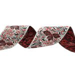 Лента (тесьма) жаккардовая 65.0 мм / 25±1 метров, рис. 9430 Смородинка, (10) С3799Г17