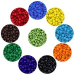 Набор бисера 11/0 ассорти №4 в тубе, 10 цветов, Astra&Craft