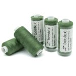 Нитки швейные бытовые Bestex 40/2, 365 м (400 ярд) / 10 кат., 134 болотно-зеленый