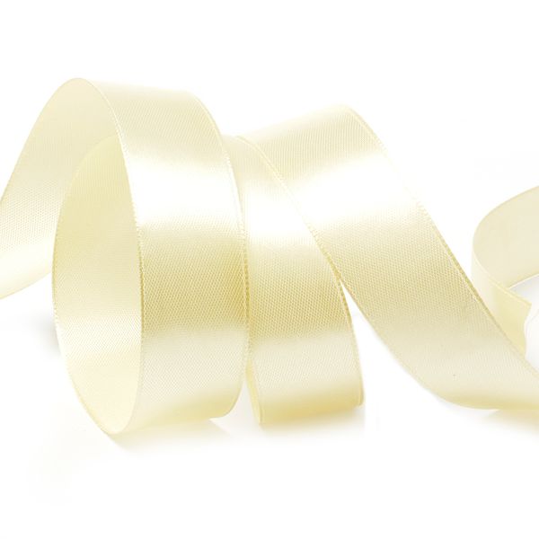 Лента атласная 1-сторонняя 25.0 мм / 27.4±2 метров, 3008 бл.песочный, Ideal