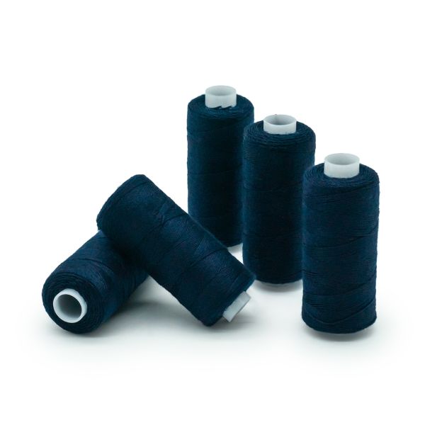 Нитки швейные 20/3 (120м) 10 шт Astra&Craft (325 индиго)