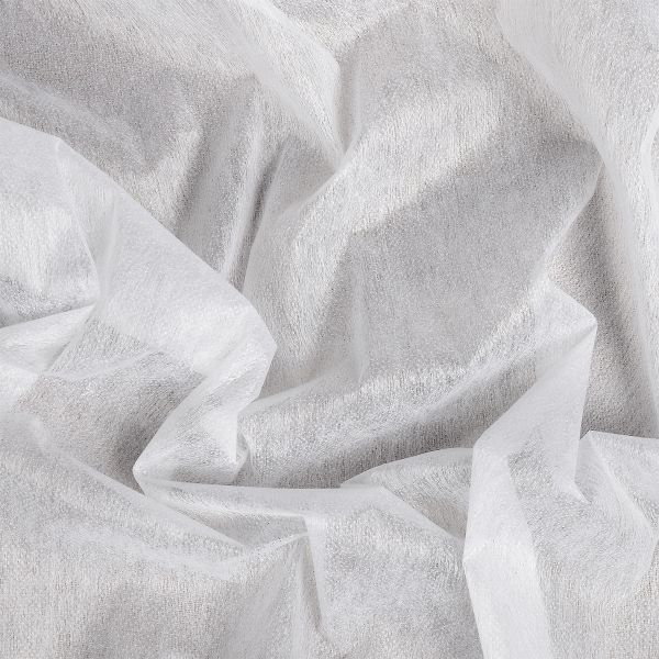 Флизелин клеевой точечный 25 г/м², цв.белый, шир.90см, 100м