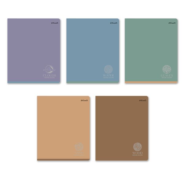 Тетрадь ученическая общая, пантон, A5+ 48 л. на скобе 65 г/м², белизна 100%, 10 шт, клетка в термоусадочной пленке, 000751 ПростоЦвет, Светоч 48ТЕТк-005