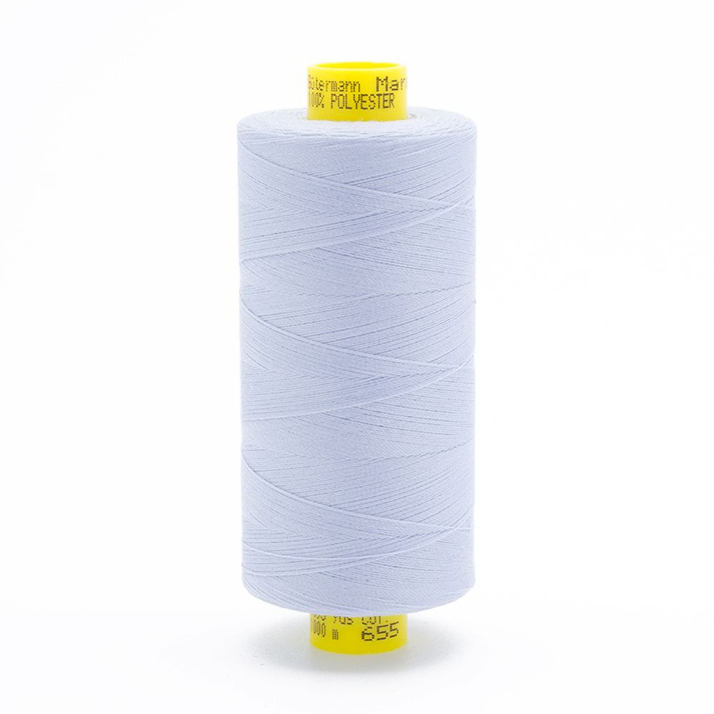Нитка универсальная Gutermann Mara 120/2, 1000 м, 700207, 655 пастельно-сиреневый, 1 катушка