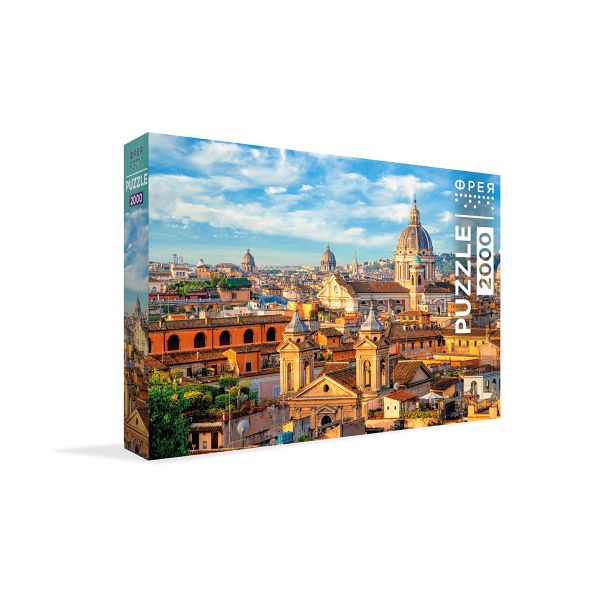 Пазл 2000 элементов, PZL-2000/43 Крыши Рима, Фрея