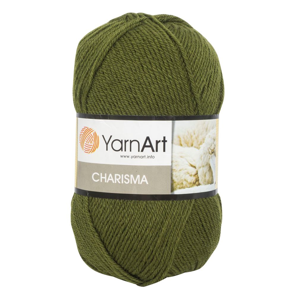 Пряжа YarnArt (ЯрнАрт) Charisma / уп.5 мот. по 100 г, 200м, 530 болотный