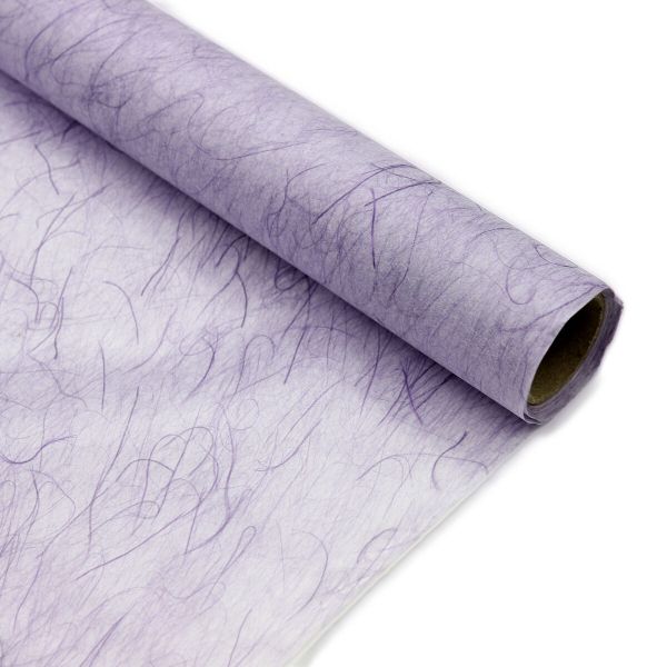 Бумага упаковочная шелковая, Астра креатив, рулон 68см, 4,57м, M18-19 сиреневый