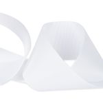 Лента репсовая (в рубчик) 50.0 мм / 25±1 метров, 002 гр.белый, Gamma GR-50