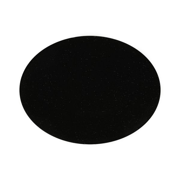 Термоаппликация, овал №2 8х10 см, 2 шт, 2-01-06 бархат черный, Blitz
