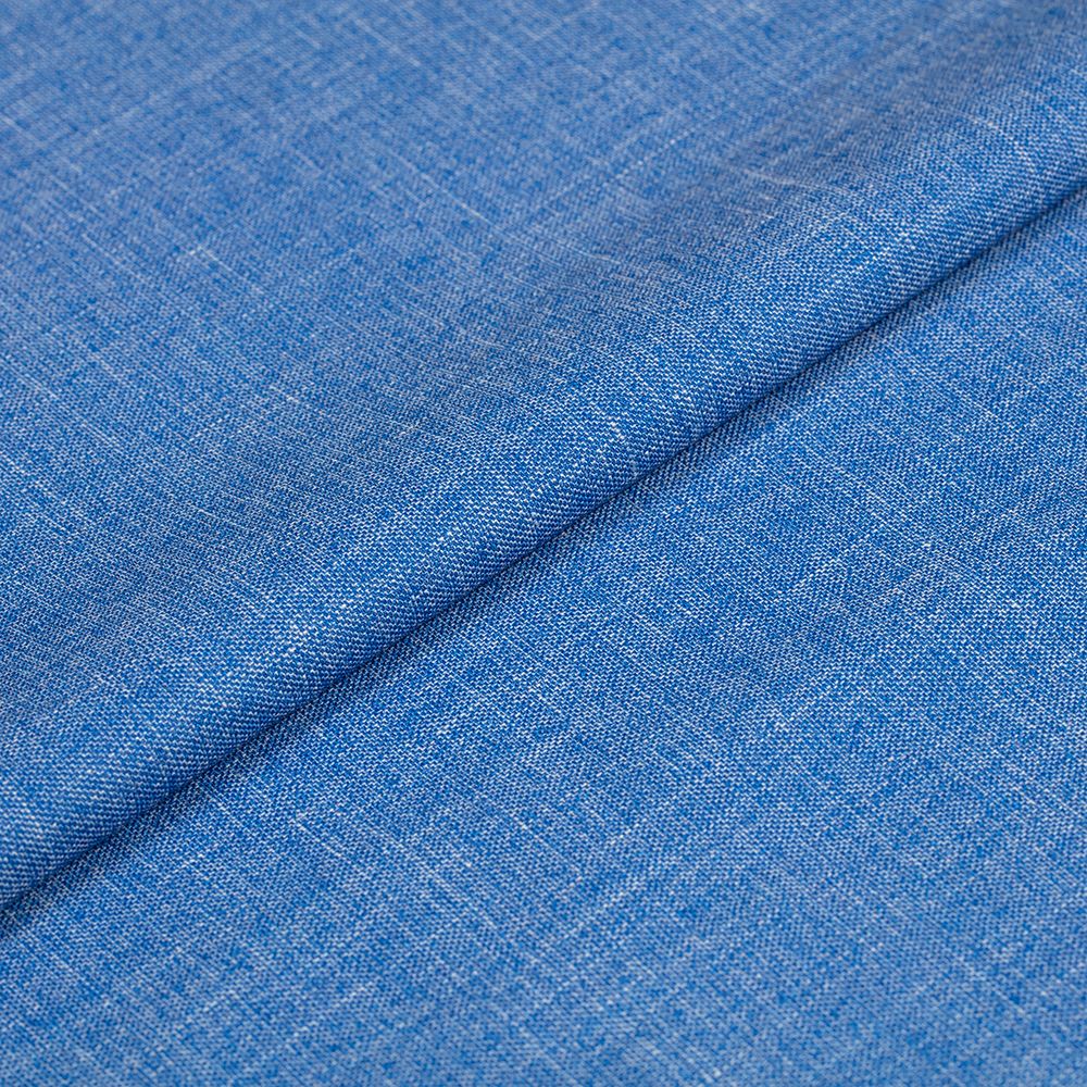 Ткань костюмная 204 г/м², 150х150±2 см, 02 яр.голубой/bright blue, Gamma SUTF-004N