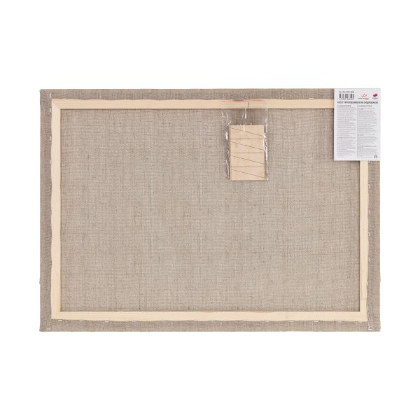 Холст грунтованный на подрамнике 50х70 см, 400 г/м², 2 шт, Петровский крупнозернистый, Vista-Artista PLLG-5070