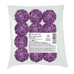 Шары декоративные из ротанга 5 см, 12 шт, №09 фиолетовый, Blumentag BRF-5