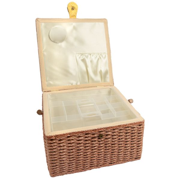 Шкатулка для швейных принадлежностей 31.5х31.5х19 см, Городские мотивы, Gamma SBJ-009