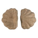 Заготовка из папье-маше Ракушка, 8.3х6.3х2.5 см, 2 шт, PAM-106 Love2art