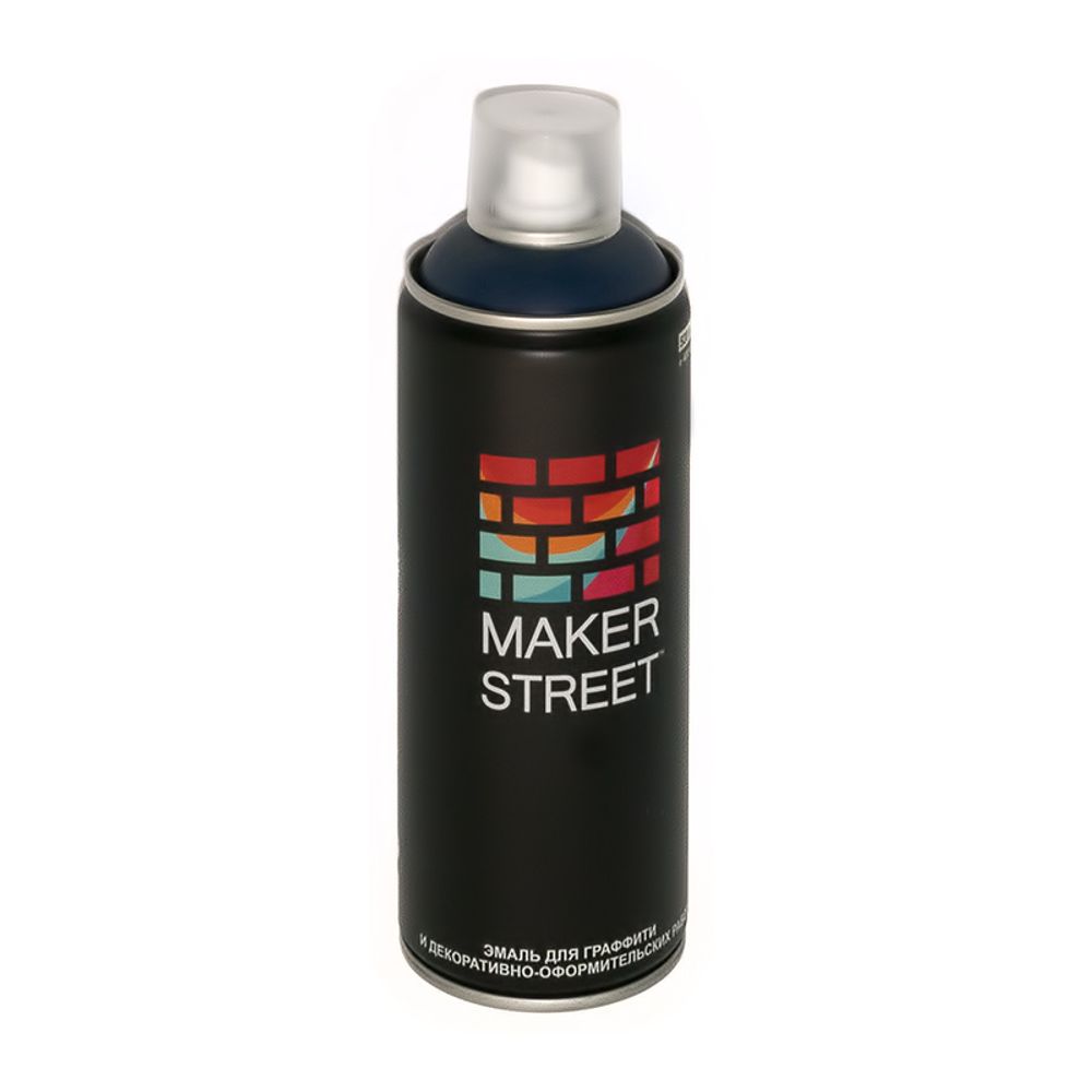 Эмаль для граффити 400 мл, 504 Серо-синий, Makerstreet MS400
