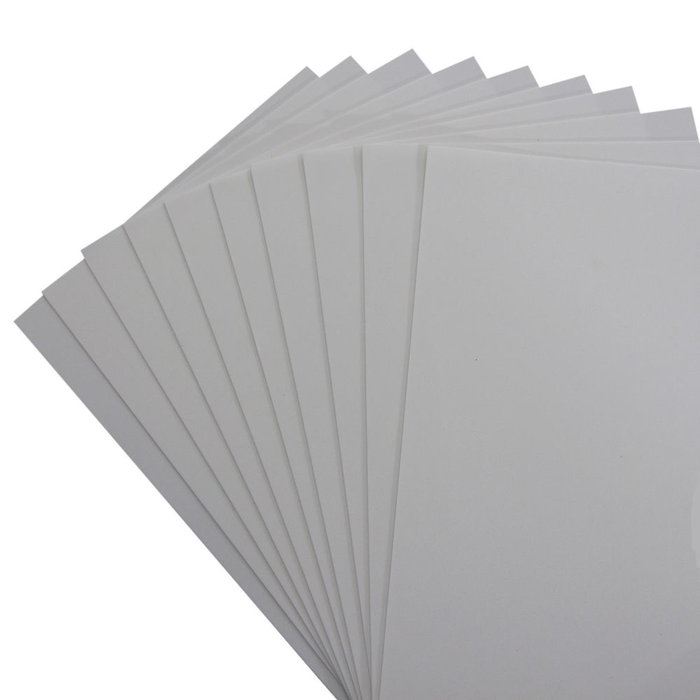 Фоамиран EVA-1010, 10 шт, 20х30 см, 1 мм., Astra&Craft (ZK-039/BK036 белый)