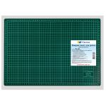 Мат для резки 45х30 см, формат А3, серо-зеленый, Gamma DK-003