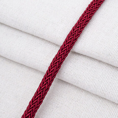 Шнур круглый п/э плетеный 6 мм / 25 метров, бордовый, 3AR3286