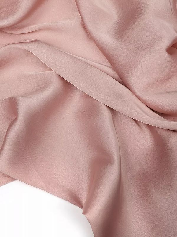 Шелк Армани 90 г/м², 150 см / 2 метра TBYArm-061 цв.61 пудра розовая