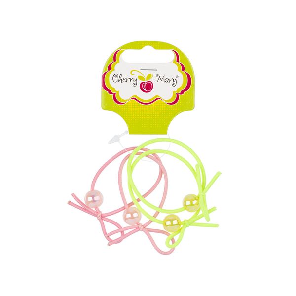 Набор резинок для волос, 20 шт, №02-4 ассорти, Cherry Mary R6115