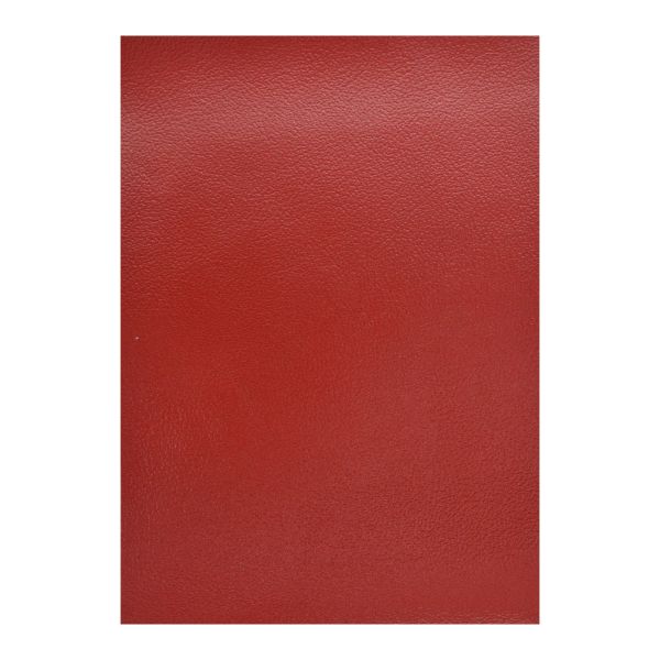 Кожа натуральная в листах А6 (10,5*14,8см), 100% кожа (09 красный) 402