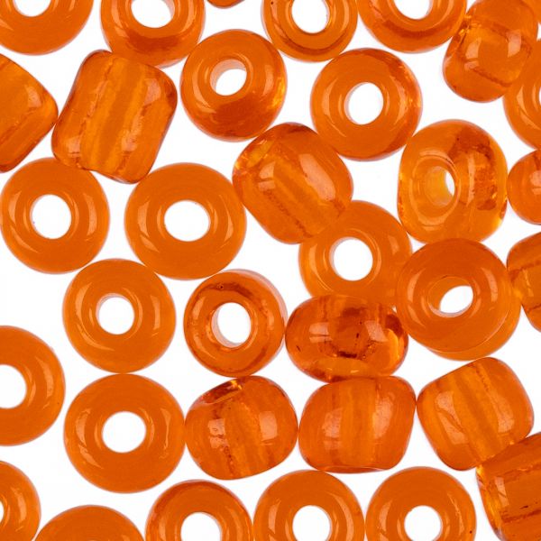 Бисер Zlatka 6/0 (4.1 мм), 100 г (10х10 г), №0009B оранжевый, GR